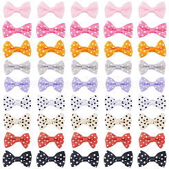 90Pcs 9 Colors Polyester Ornament Accesories&nbsp;DIY-TA0012-70