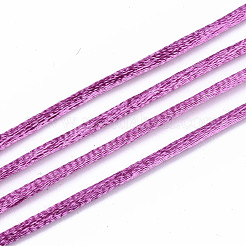 ポリエステル糸  サテンラテイルコード  スミレ  2mm  約10 M /バンドル&nbsp;OCOR-S124-16