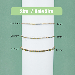 600Pcs 6 Styles 304 Stainless Steel Spacer Beads&nbsp;STAS-DC0015-01