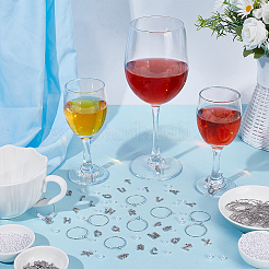 DIY Wine Glass Charms Marking Kis&nbsp;DIY-PH0033-52