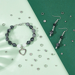 160Pcs 8 Styles 304 Stainless Steel Spacer Beads&nbsp;STAS-AR0001-75