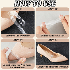 12 Pairs Silicone Shoelaces&nbsp;DIY-CN0003-68