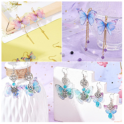 160Pcs 16 Style Polyester Fabric Wings Crafts Decoration&nbsp;DIY-SC0019-37