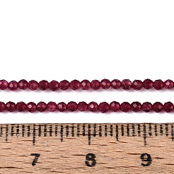 Dyed Natural Ruby Beads Strands&nbsp;G-T143-06