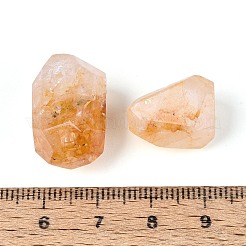 Natural Yellow Hematoid Quartz/Golden Healer Quartz Beads&nbsp;G-N360-11A-03