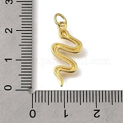 Brass Micro Pave Cubic Zirconia Pendants&nbsp;KK-U072-20G