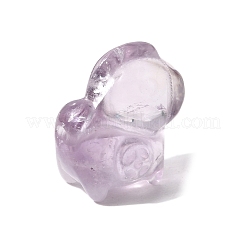 Natural Amethyst Carved Beads&nbsp;G-L656-A04-01