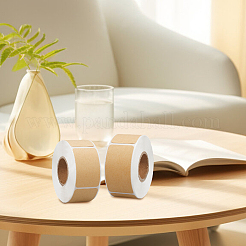 4 Rolls 4 Sizes Kraft Paper Rectangle Blank Label Stickers&nbsp;DIY-BBC0002-69
