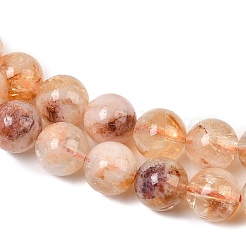 Heated Natural Citrine Beads Strands&nbsp;LS-G-S362-105C