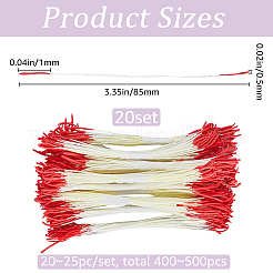 Rope with Plaster Artificial Fzlower Core for Hairpin Accessories&nbsp;DIY-WH20010-10A