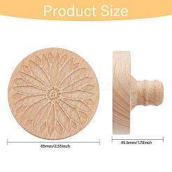 Beech Wood Cookie Molds&nbsp;AJEW-WH0083-45A