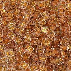 400Pcs Transparent Electroplate Acrylic Multi-Strand Links&nbsp;MACR-TA0001-17
