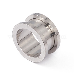 Non-Tarnish 304 Stainless Steel Ear Plugs Gauges&nbsp;LS-EJEW-G317-01L-P