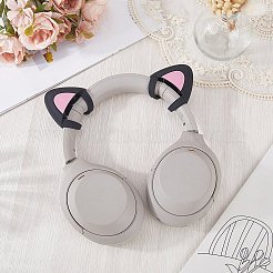 1 Pair Silicone Cat Ear Headphones Decorations&nbsp;DIY-CP0013-62B