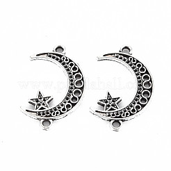 Tibetan Style Alloy Connector Charms&nbsp;TIBE-N011-049
