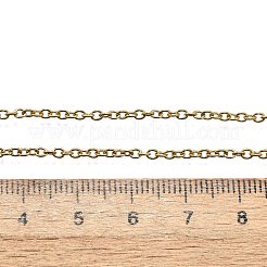 304ステンレスアズキチェーンネックレス作り  カニカン付き  イオンプレーティング（ip）  ゴールドカラー  17.7インチ（45cm）  2mm&nbsp;STAS-P045-01G-A