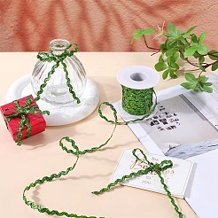 1Pc Sparkle Wavy Polyester Ribbons&nbsp;OCOR-GF0003-01E