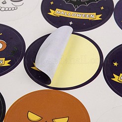 Halloween Theme Plastic Stickers&nbsp;STIC-C009-01C