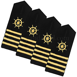 2 Pairs Polyester Captain Epaulette&nbsp;AJEW-CN0007-69
