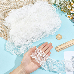 10M Polyester Ruffled Trimming&nbsp;DIY-GF0013-46B-01