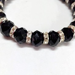 Faceted Rondelle Glass Beads Bracelet&nbsp;B231-27
