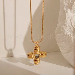 Religion 304 Stainless Steel Hollow Pendant Necklaces&nbsp;WGE4485-02
