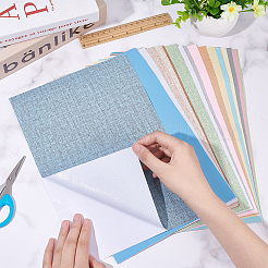 18 sheets 18 colors PVC Self-Adhesive Wall Stickers&nbsp;DIY-OC0010-69