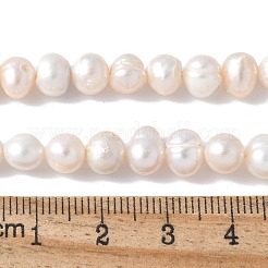 Natural Cultured Pearl Beads Strands&nbsp;PEAR-I007-07R-02A