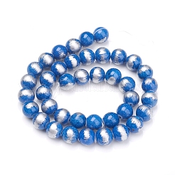 Natural Mashan Jade Beads Strands&nbsp;G-G833-10mm-20