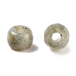 天然石ラブラドライトビーズ  バレル  8~8.4x5~6.6mm  穴：2~3.2mm&nbsp;G-C134-03T