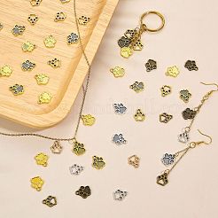 150Pcs 3 Styles Zinc Tibetan Style Alloy Pendants&nbsp;FIND-SZ0003-86