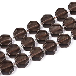 Natural Ice Obsidian Beads Strands&nbsp;G-P534-A15-02