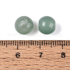 天然石グリーンアベンチュリンビーズ  スムーズなラウンド  8~8.5x7~8mm  穴：3mm&nbsp;G-Q602-08A-06