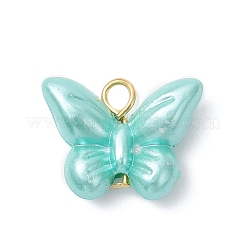 Opaque Acrylic Imitation Pearl Beads Pendants&nbsp;PALLOY-JF04296-02