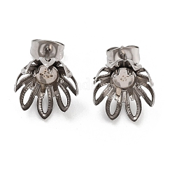 Stainless Steel Stud Earring Findings&nbsp;STAS-XCP0001-81