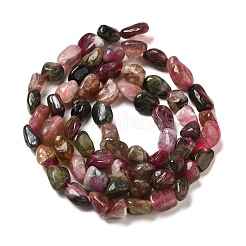 Natural Multicolor Tourmaline Beads Strands&nbsp;G-L608-A01-01