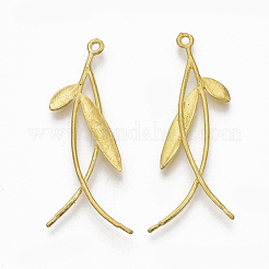 Brass Peg Bails Pendants&nbsp;KK-S349-241-NF