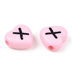 Horizontal Hole Opaque Acrylic Beads&nbsp;SACR-Q126-04D