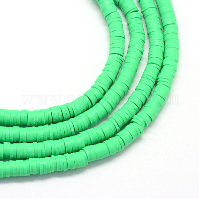 Handmade Polymer Clay Beads&nbsp;CLAY-R067-3.0mm-06-1