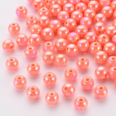 Opaque Acrylic Beads&nbsp;MACR-S370-D8mm-SS2109-1