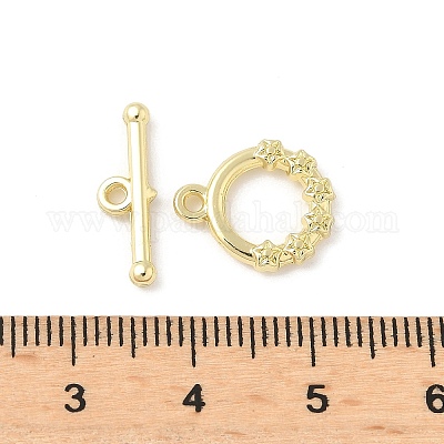 Alloy Toggle Clasps&nbsp;LS-FIND-B047-05G-1