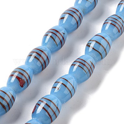 Handmade Nepalese Lampwork Beads&nbsp;LAMP-Z008-06A-1