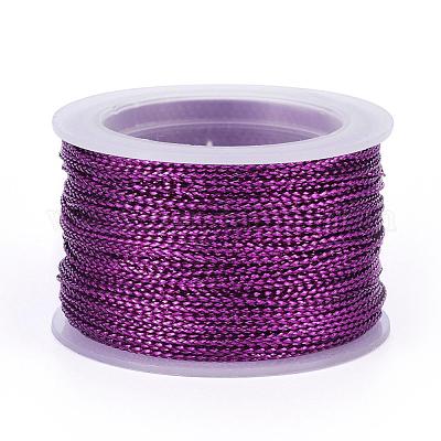 ナイロンメタリックコード  パープル  1mm  約20m /ロール&nbsp;MCOR-E002-03-1