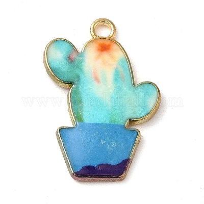 Alloy Enamel Pendants&nbsp;ENAM-Q507-09D-1