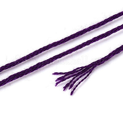 ポリエステル刺繍糸  クロスステッチの糸  セグメント染め  ミックスカラー  0.5~2mm  約8.75ヤード（8m）/かせ  8色  1 かせ/色  8 かせ/セット&nbsp;OCOR-WH20074-13B-04A-1