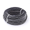 Leather Cords, Stitching, Black, 10x2mm, about 50Yards/Bundle(150 Feet/Bundle)
