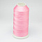 Nylon Braided Thread, Cord For Tassel Making, Pink, 0.3mm, about 1093.61 yards(1000m)/roll