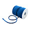 Soft Nylon Braided Cord, Elastic Piping Cord Trim, Royal Blue, 5x3mm, about 21.87 yards(20m)/roll