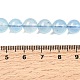 Natural Aquamarine Beads Strands&nbsp;G-G344-A07-8mm-5