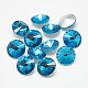 Pointed Back Glass Rhinestone Cabochons&nbsp;RGLA-T086-14mm-12-1